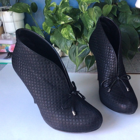 BCBG Black Booties - Picture 2 of 11
